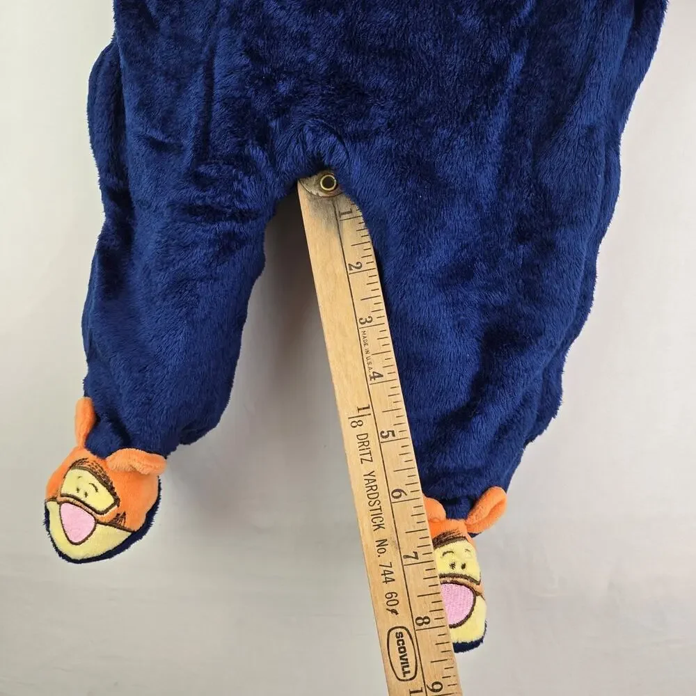 Disney‎ baby Tigger fuzzy winter one piece size 3-6 months